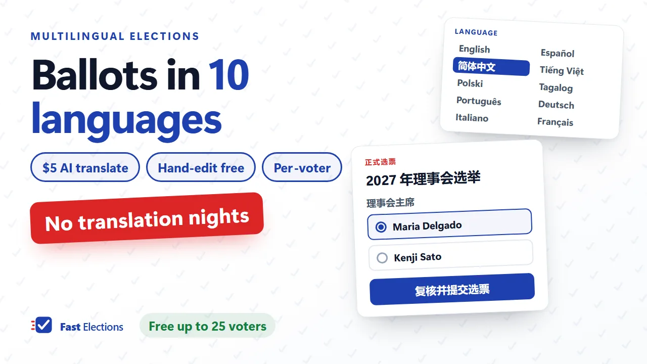 Ballots in 10 Languages — video thumbnail