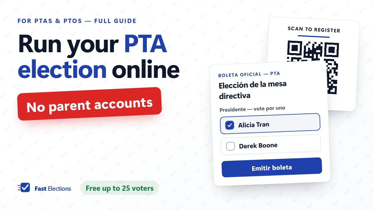 How to Run a PTA Election Online — video thumbnail