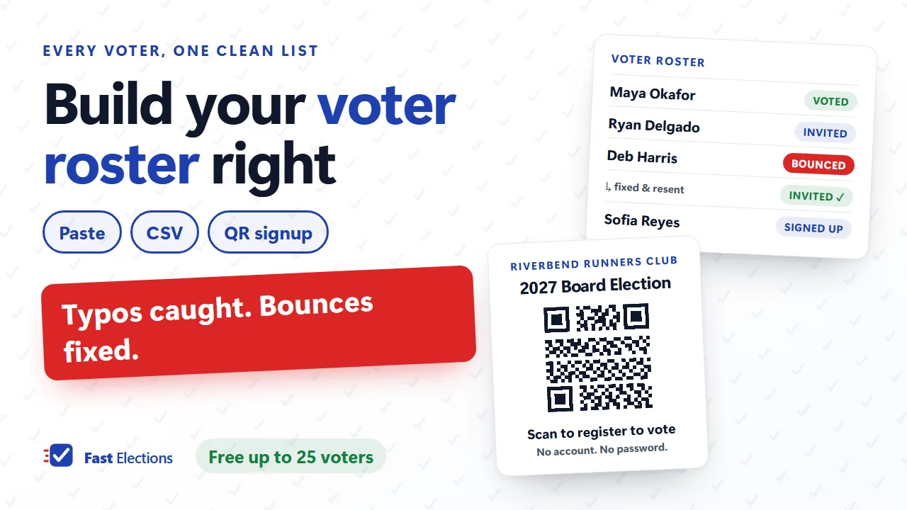 Building Your Voter Roster — video thumbnail